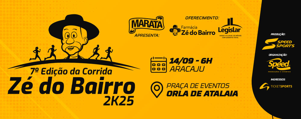 7ª CORRIDA FARMÁCIA ZÉ DO BAIRRO - LOTE RELÂMPAGO