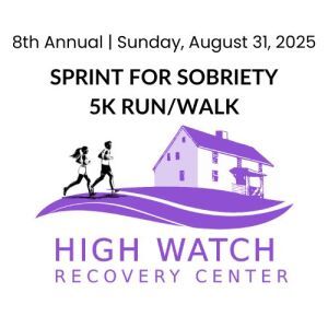 EDRRRC - High Watch Recovery Center's Sprint for Sobriety 5K Run/Walk