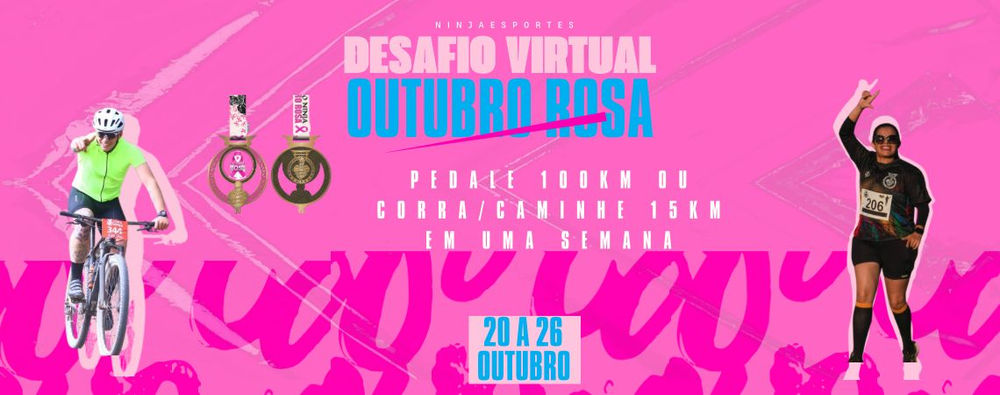 Desafio Virtual Ninja Outubro Rosa