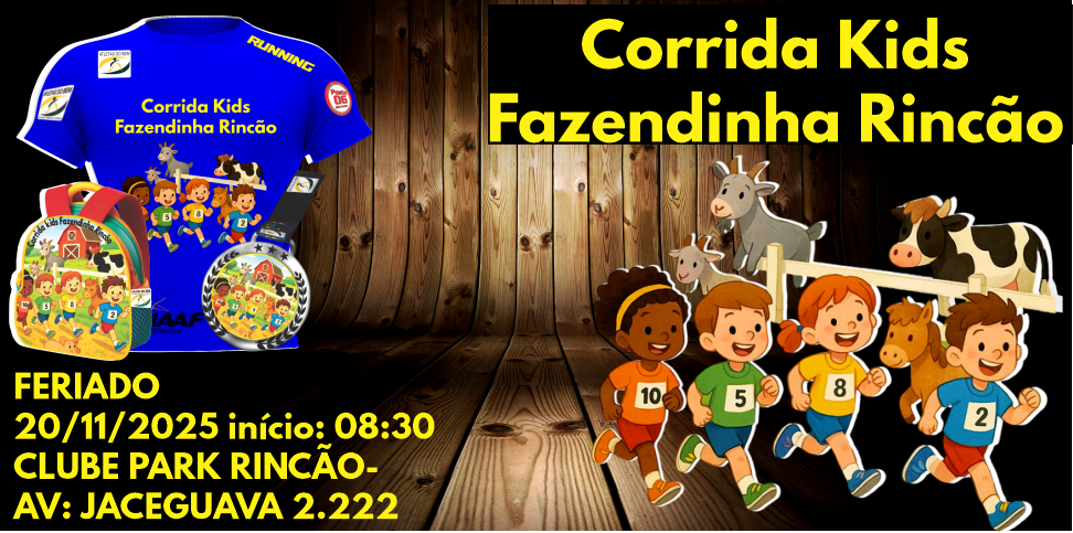 CORRIDA KIDS FAZENDINHA RINCÃO