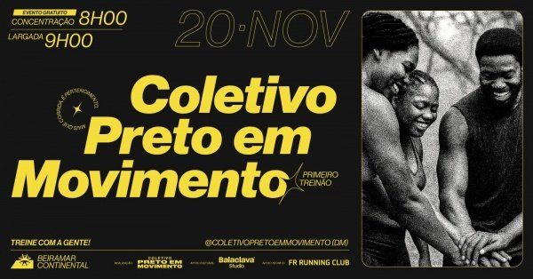1º Treinão do Coletivo Preto em Movimento