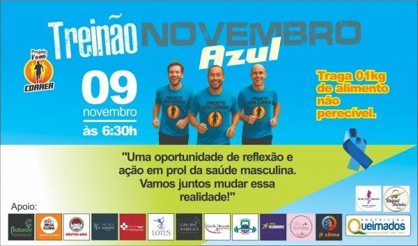 Treinão Novembro Azul