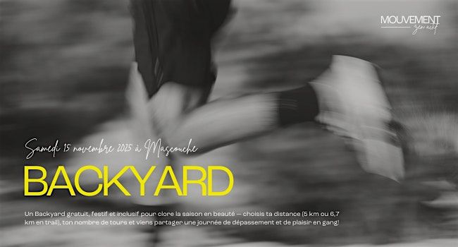 BACKYARD - Ton dernier défi de l'année