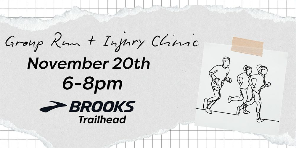 Group Run + Injury Clinic