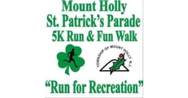 Mount Holly St. Patrick's 5K & 1 Mile Kids Run / Family Fun Run / Walk
