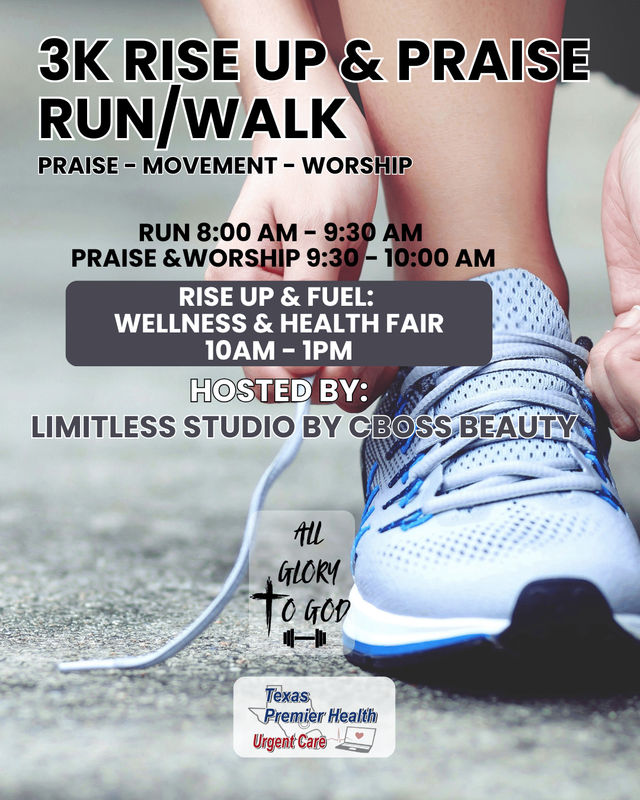 Rise Up & Praise 3k RUN/WALK