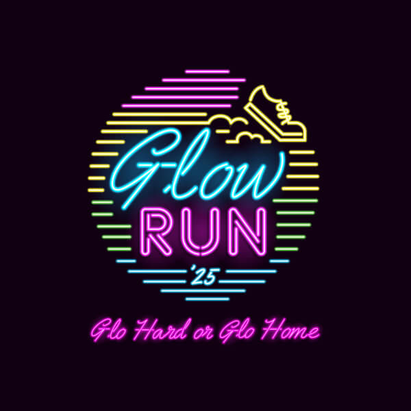 Glow Run at Memorial Park