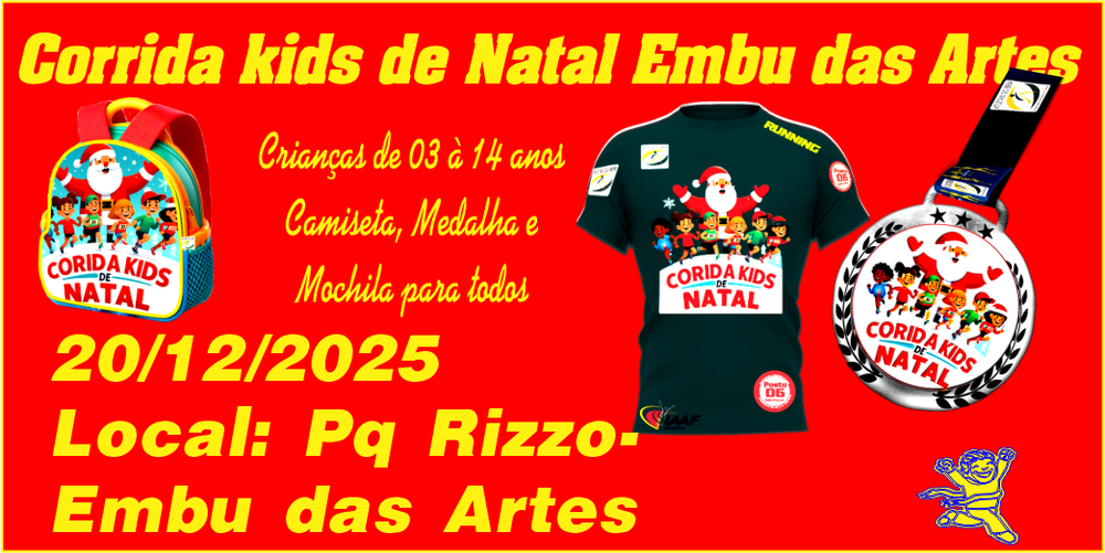 CORRIDA KIDS DE NATAL EMBU DAS ARTES