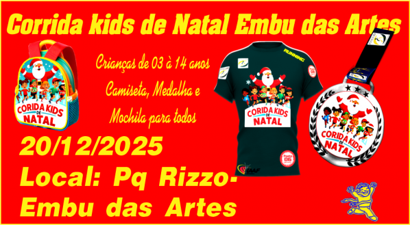 CORRIDA KIDS DE NATAL EMBU DAS ARTES