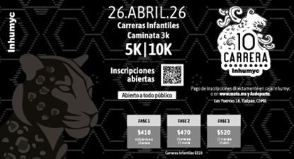 10ma Carrera Inhumyc 2026