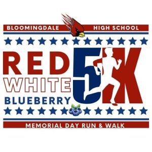 Bloomingdale High School Red, White & Blueberry Memorial Day 5k Run and Walk