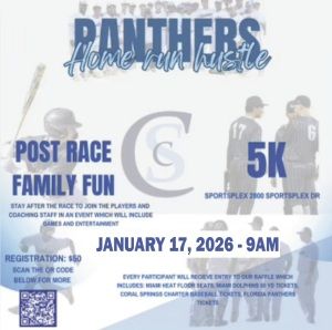 2nd Annual Panthers Home Run Hustle 5K