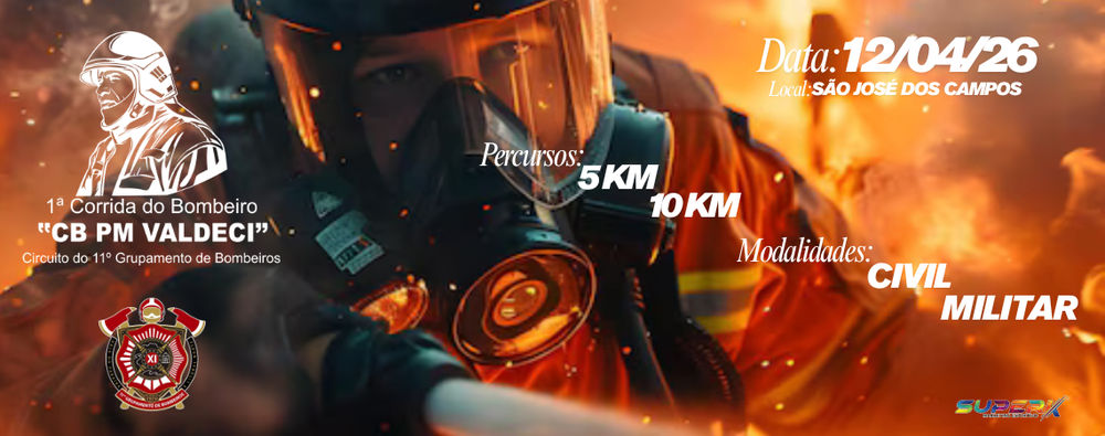 CIRCUITO 11º GRUPAMENTO DE BOMBEIROS - CORRIDA CABO PM VALDECI