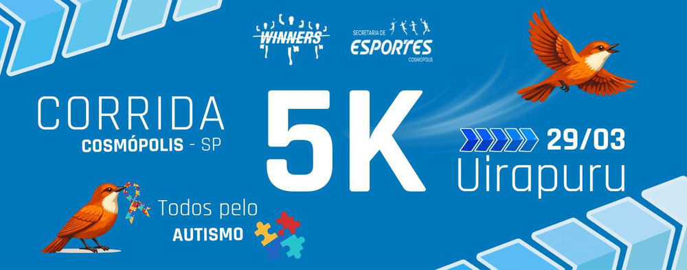 CORRIDA DO UIRAPURU - COSMÓPOLIS/SP