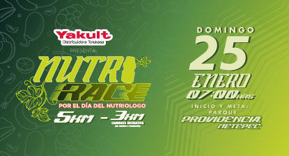 Carrera Nutri Race 5k y 3k 2026