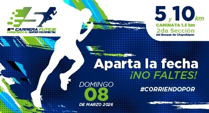 Carrera FUTEJE 2026 "Contra el Cáncer Colorrectal"