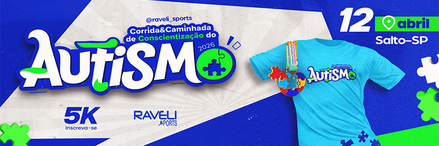 CORRIDA DA CONSCIENTIZAÇÃO DO AUTISMO 2026 SALTO