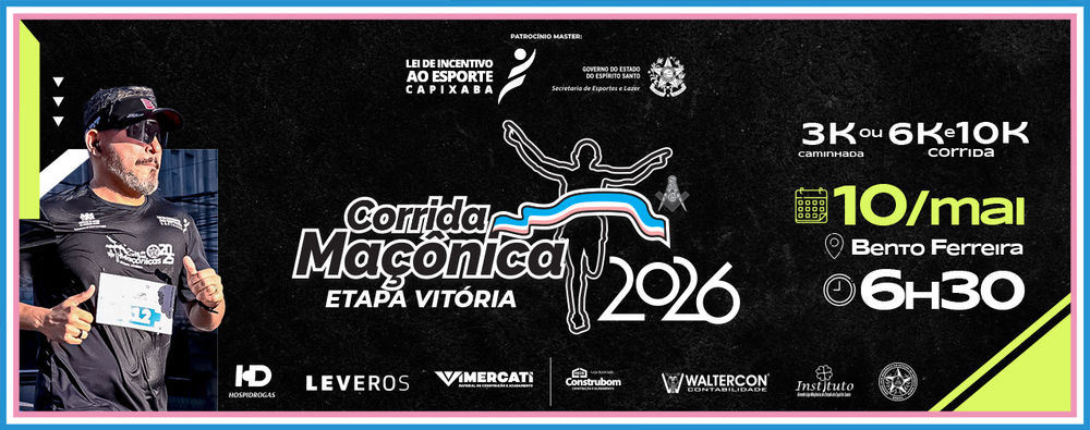 CORRIDA MAÇÔNICA CIDADE DE VITÓRIA