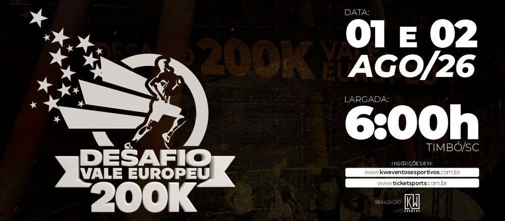 DESAFIO 200K VALE EUROPEU