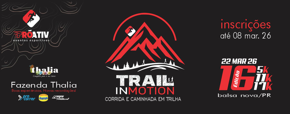 TRAIL IN MOTION 16 - FAZENDA THALIA 2026