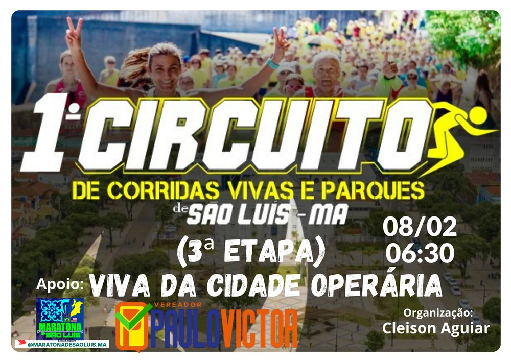 3ª ETAPA DO CIRCUITO VIVAS E PARQUES