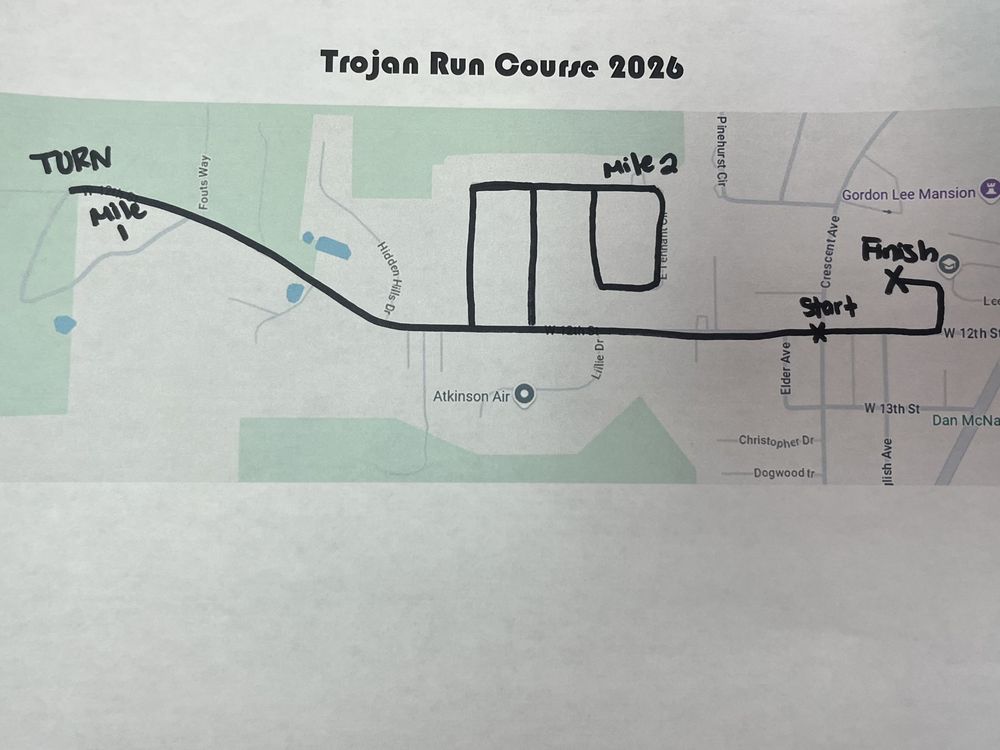 Chick-fil-A Chickamauga Trojan Run 2026
