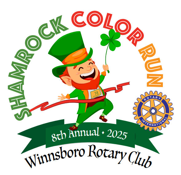 Winnsboro Rotary Shamrock 5K Color Run/Walk