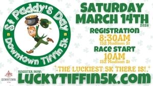 2026 Downtown Tiffin St. Paddy's 5k Run/Walk