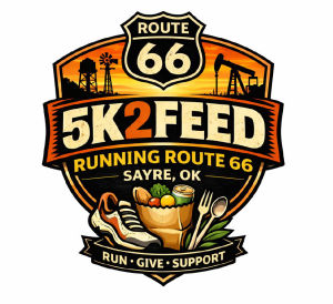 5K2FEED RUNNING ROUTE 66- Sayre Food Pantry