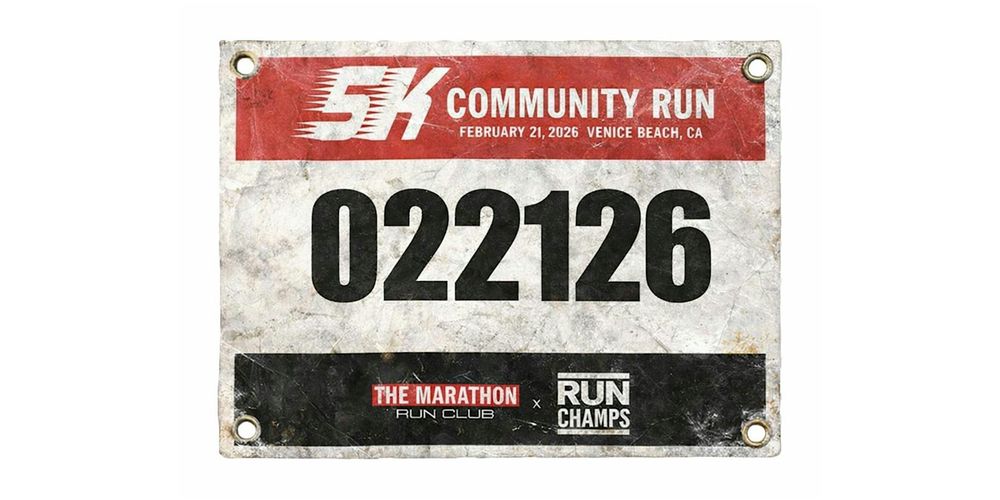 Marathon  x Run Champs  - 5K Community Run
