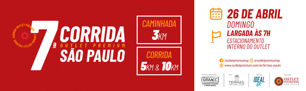 7ª CORRIDA OUTLET PREMIUM SÃO PAULO