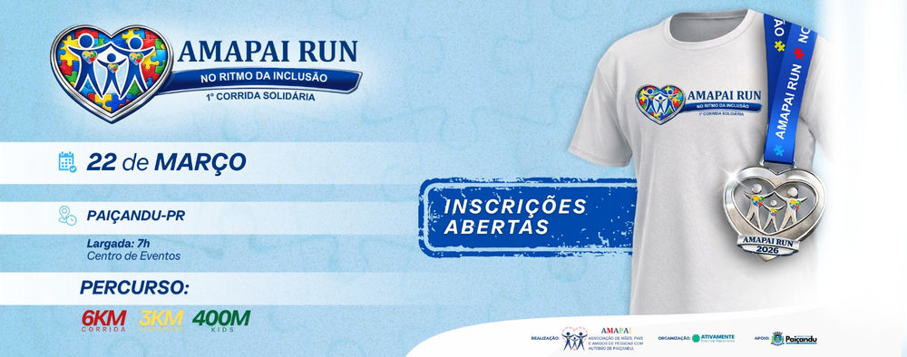 AMAPAI RUN - NO RITMO DA INCLUSÃO