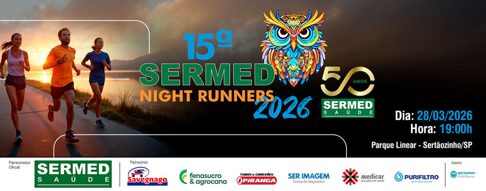 15ª SERMED NIGHT RUN - 2026