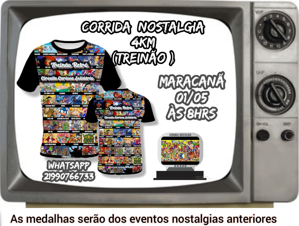 Corrida nostalgia (TREINÃO RETRO)