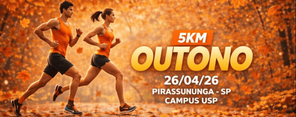 Corrida de outono 5km cv sports