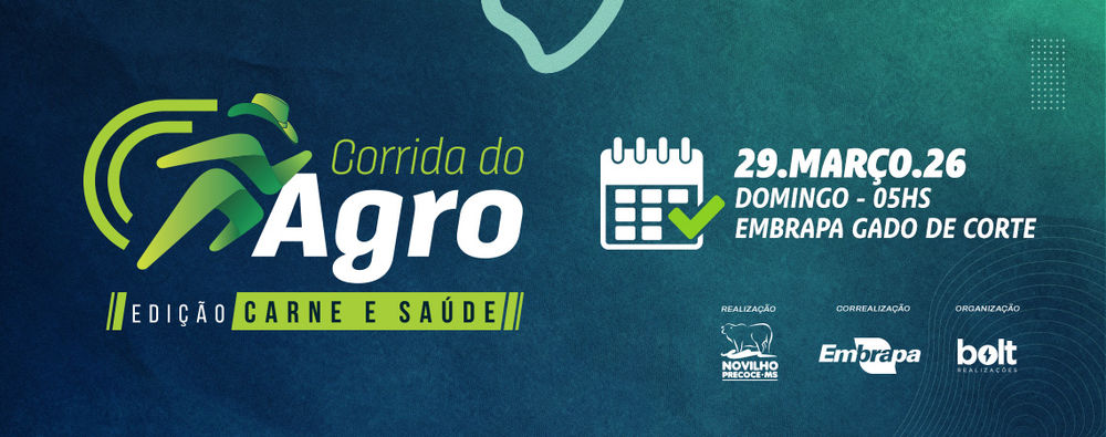 CORRIDA DO AGRO 2026 - EDIÇÃO CARNE E SAÚDE