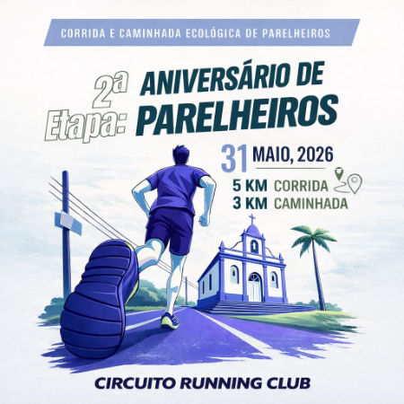 CIRCUITO RUNNING CLUB - 2ª etapa Raizes Ancestrais