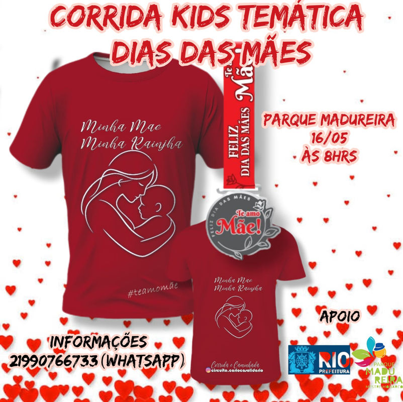 CORRIDA E CAMINHADA KIDS DIA DAS MÃES