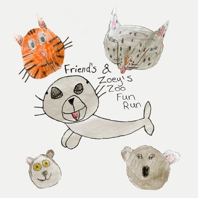 Friends and Zoey's Zoo Fun Run
