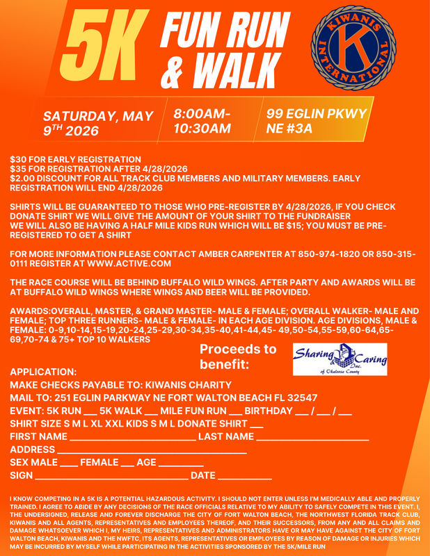 Diane Keller Kiwanis 5k