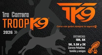 Troop K9 - 5k, 10k y Carreras con tu peludito