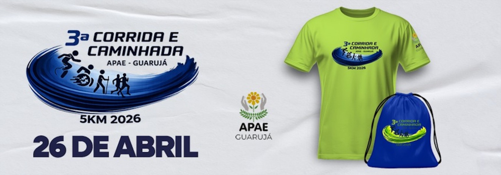 III Corrida e Caminhada da APAE 5K Guaruja 2026
