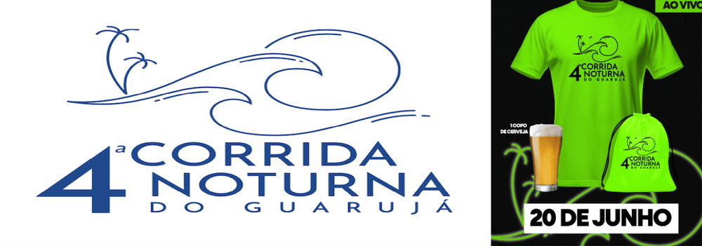 IV Corrida Noturna 5K Guaruja - SP 2026