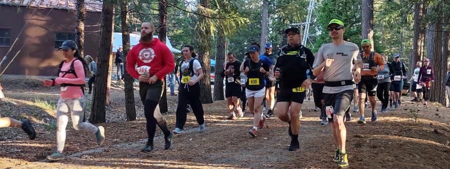 Trail Run at Sly Park - Spring