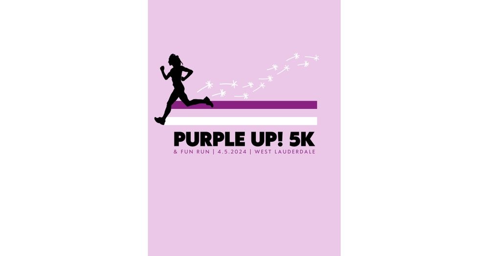 Purple Up! 5K & 1 Mile Fun Run