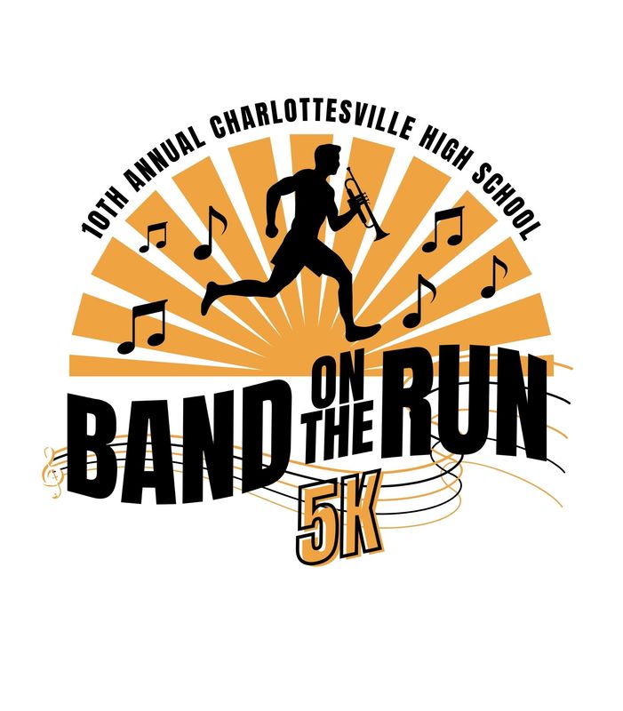 Charlottesville High School's Band On The Run 5K run/walk