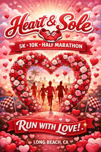 Heart and Sole Valentine's Run 5K, 10K, and Half Marathon
