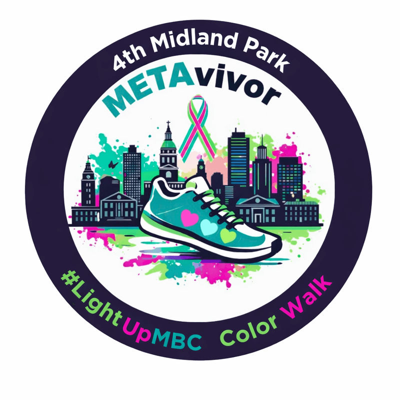 Midland Park METAvivor #LightUpMBC Color Walk