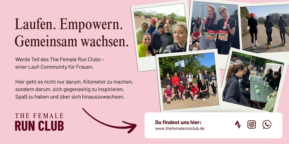 The Female Run Club - Berlin Mitte - 2 Strecken
