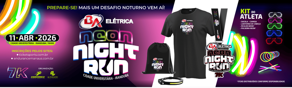 BA ELÉTRICA NEON NIGHT RUN